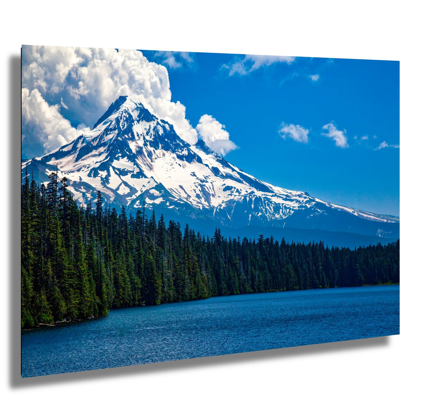 Mountain And Lake, Mt. Hood Oregon