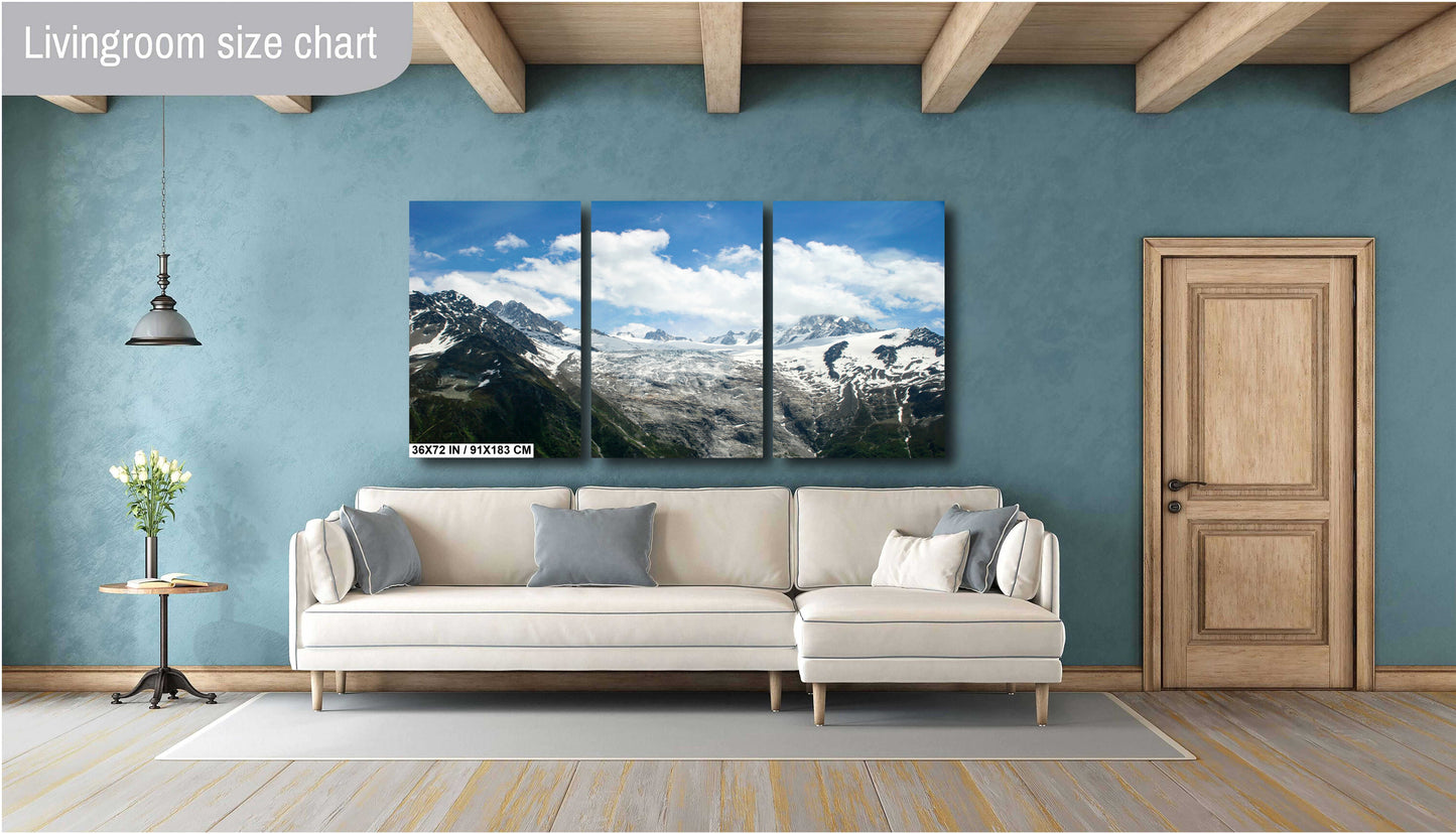 Glacier Above Chamonix France
