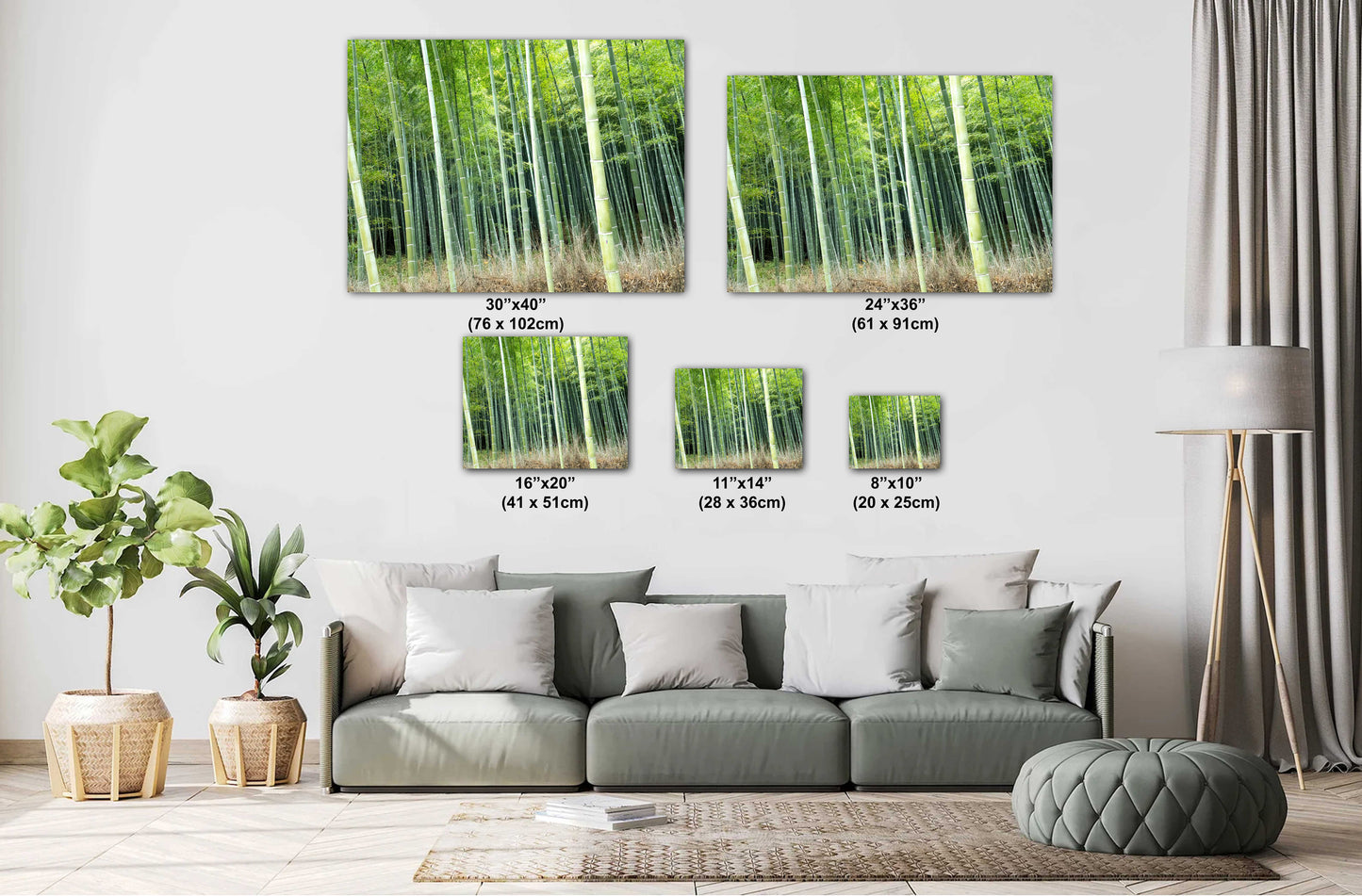 Bamboo Temple Grove Japan